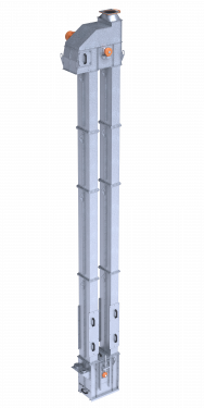 Нории сдвоенные ленточные типа Н-2×10 .  �2